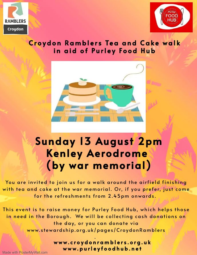 Croydon Ramblers tea